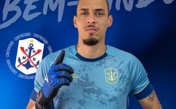 Goleiro chega para disputar posição com Matheus Cavichioli e João Freitas (Foto: Divulgação)