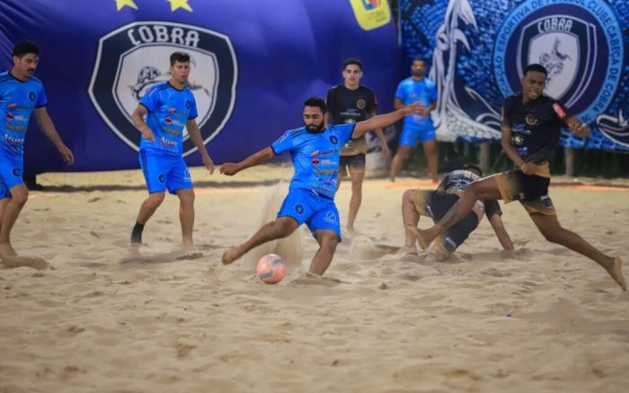Finais do Areião definem campeões neste sábado em Navegantes (Foto: Luiz Claudio & Rodrigo Lessa)