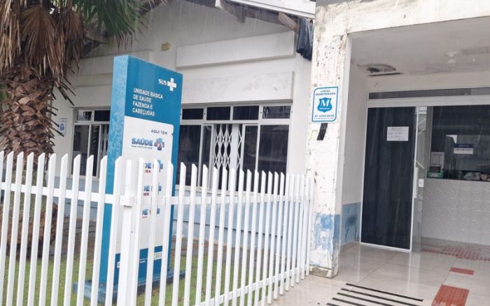 Chuva causou danos e interrompeu atendimentos (Foto: Divulgação)