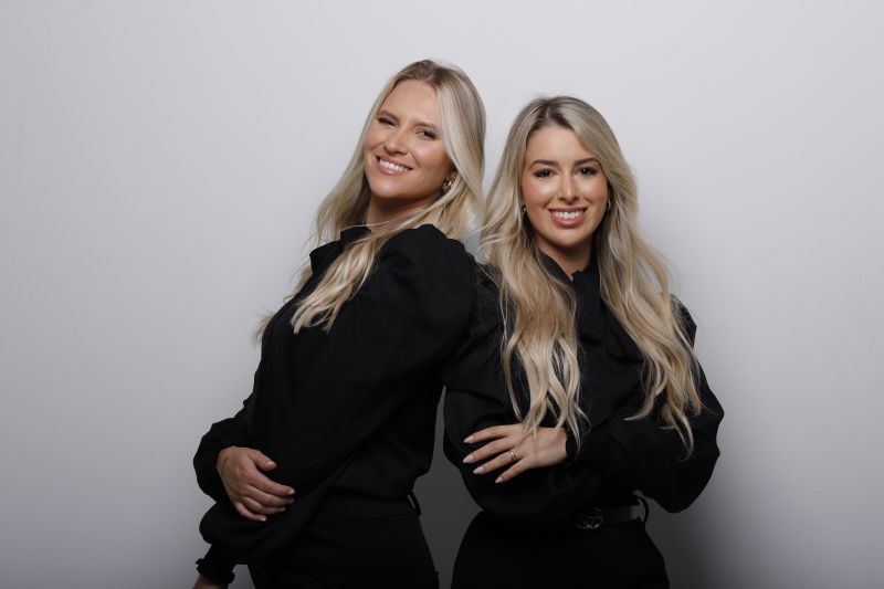 Barbara Louise e Láira Tieppo