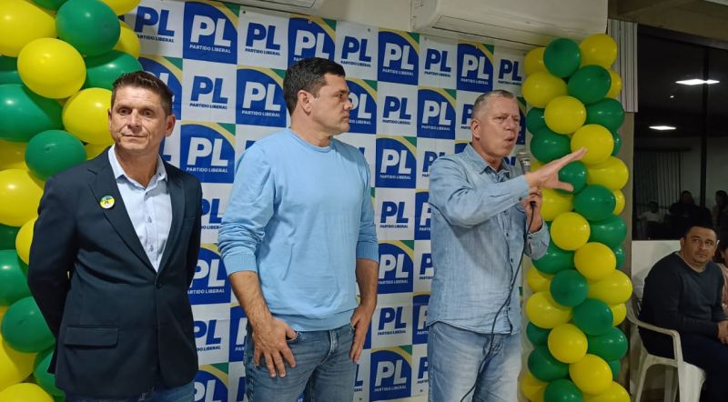 No finde teve o lançamento da pré-candidatura a vereador da city pexêra do Cláudio do Estacionamento (PL) (foto: divulgação)