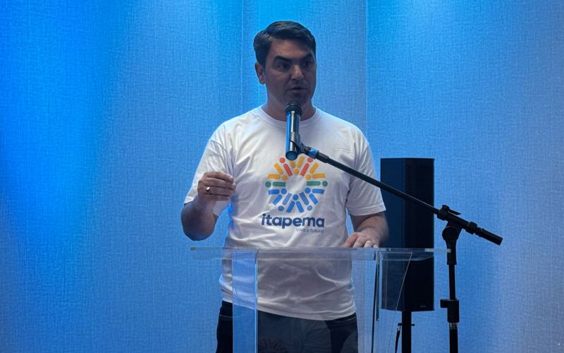 Viva o Futuro! O prefeito de Itapema, Alexandre Xepa (PL), lançou a nova marca da cidade