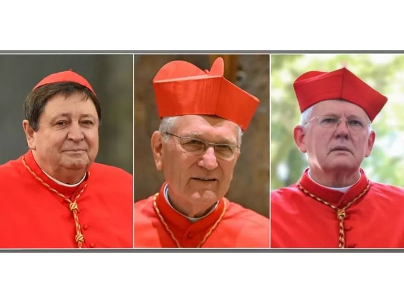 Conclave - A igreja católica inicia os preparativos para o próximo Conclave, cerimônia que elegerá o novo papa. Entre os 138 cardeais eleitores de todo o mundo, três são de SC: Dom João Braz de Aviz, natural de Mafra e atual prefeito emérito do Dicastério no Vaticano; Dom Leonardo Ulrich Steiner,  de Forquilhinha e arcebispo de Manaus; e Dom Jaime Spengler, de Gaspar, atual arcebispo de Porto Alegre. (Foto: DIVULGAÇÃO/VATICANO)