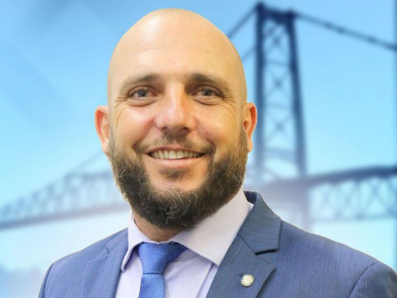 Vereador da capital manezinha, Josimar Pereira, o Mamá (UB), anda se destacando (foto: divulgação)