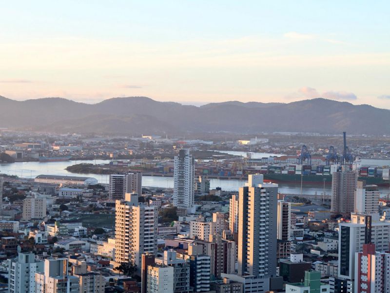 Parabéns Itajaí, sua linda!!! (foto: Pai Atanásio)