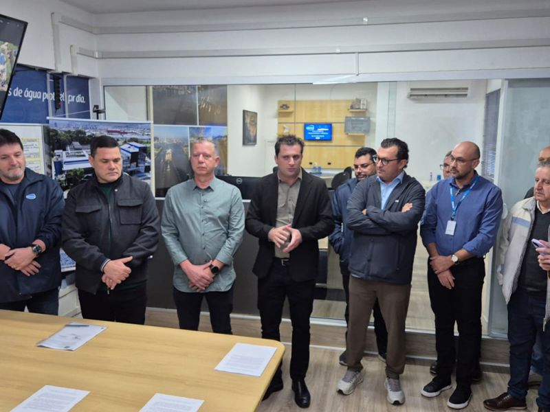 Quase R$ 40 milhões! Ordem de serviço da nova Eta do Semasa é assinada