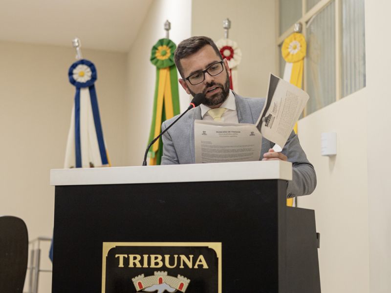 Vereador André de Oliveira (Novo), de Itapema, aprovou projeto pra ter transparência no aluguel de baiucas pela prefa