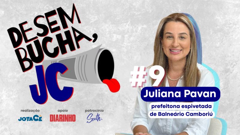 A prefeita de BC, Juliana Pavan (PSD), participa do Desembucha JC nesta quarta-feira, ao vivo, às 19h (foto: divulgação)
