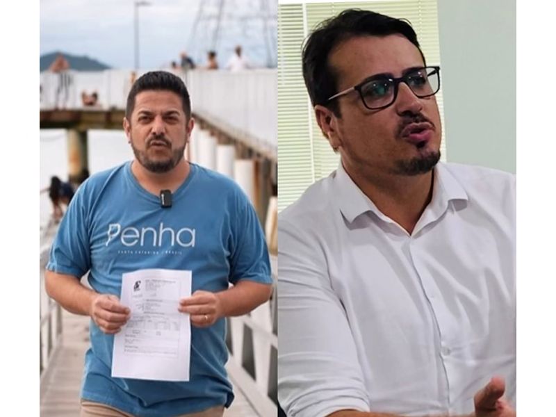 Na quinta-feira, o prefeito de Penha, Luizinho (PL), e o ex Aquiles (MDB) serão ouvidos na CPI do Legislativo - das finanças da prefa em 2024. Aquiles diz que espera essa CPI como quem espera Jesus!