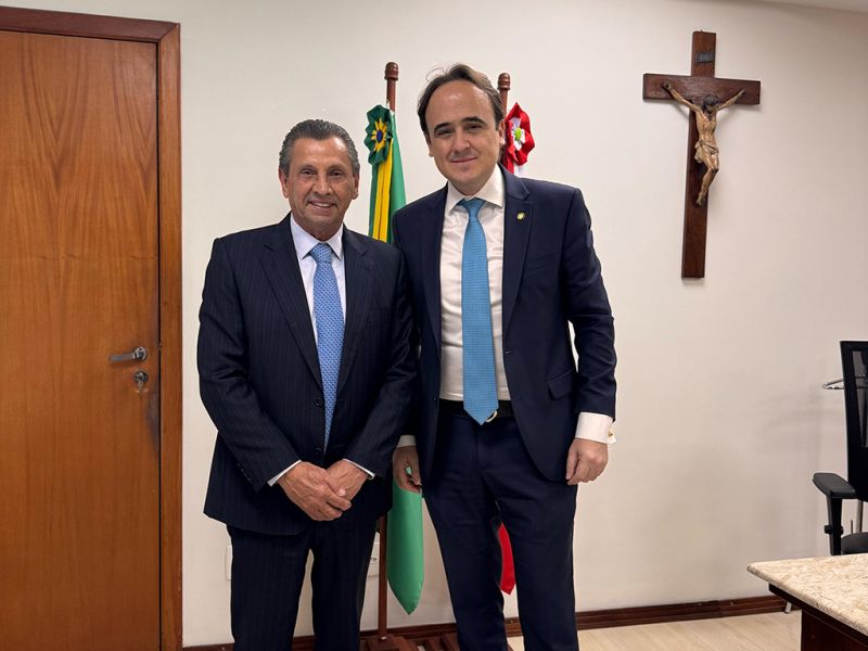 Governo do estado protocolou o projeto de estadualização do Ruth Cardoso, e o deputado Carlos Humberto (PL) se reuniu com o presidente da Alesc, Júlio Garcia (PSD), para garantir a rápida tramitação e aprovação antes do recesso parlamentar (foto: divulgação)