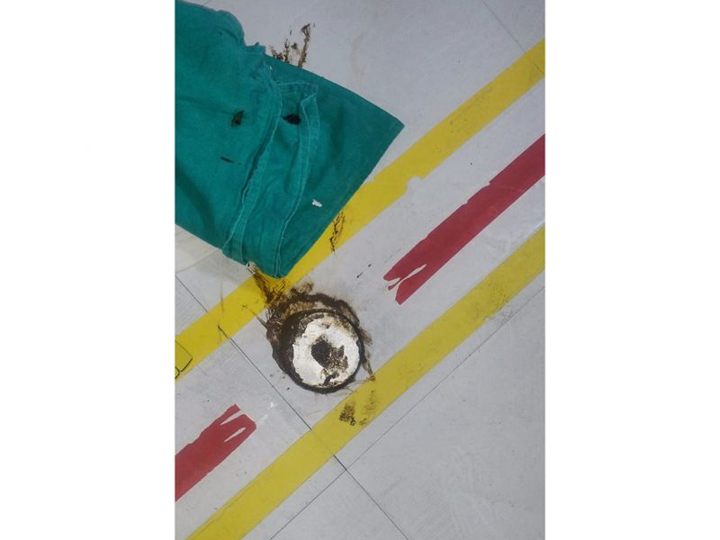 Perigo! Funcionários que não querem se identificar denunciam esgoto entupido no hospital Ruth Cardoso (foto: divulgação)