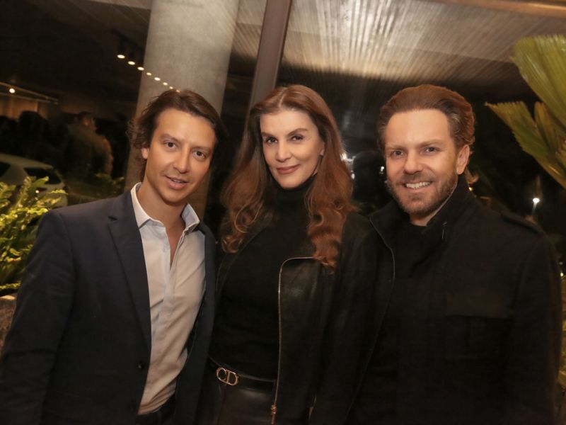 João Wehmuth, Jamil Nicolau e Andrea Funaro