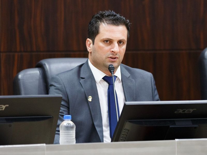 O presidente da piramidal casa do povo, vereador entisicado Fernando Pegorini (PL), participa do Desembucha JC, na quarta-feira, às 19h, ao vivo (foto: divulgação)