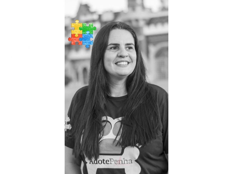 A vereadora Manu do Adote Penha (PP) é a primeira mulher parlamentar de SC a assumir publicamente a condição de autista com diagnóstico tardio (foto: divulgação)