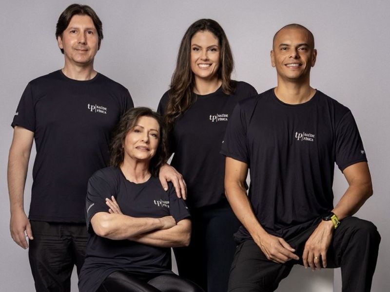 Time de educadores físicos da melhor qualidade: Rafael e Ilze Bloch, Marianne Meyer e Serginho Benedito Jr. Sou fã!