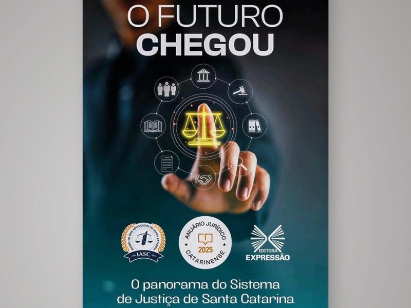 Apoio Iasc Com apoio institucional do Instituto dos Advogados de Santa Catarina (Iasc), o anuário será lançado entre janeiro e fevereiro de 2026. A proposta é oferecer, nos formatos impresso e digital, um balanço qualificado das principais transformações e debates que marcaram o cenário jurídico catarinense ao longo do ano, registrando avanços, desafios e perspectivas futuras.