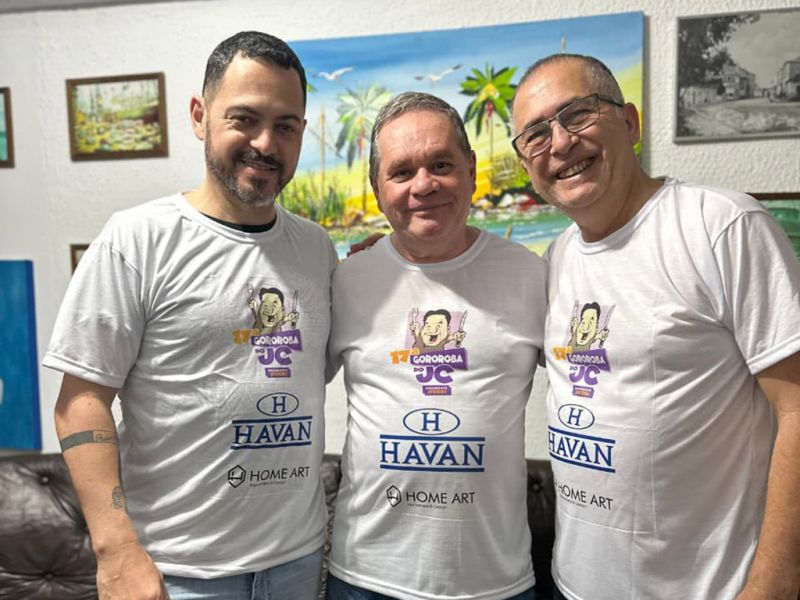 O bonzinho, ex-vereador e pastor do Mevam, Edson Lapa, e seu leal escudeiro, o jornalista Patrick Schneider, apoiam o socadinho escriba e estarão na Gororoba (foto: divulgação)