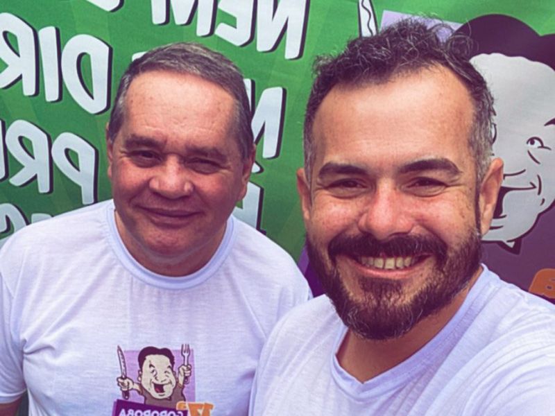 Paulo Cunha vestiu a camiseta e estará na Gororoba do JC