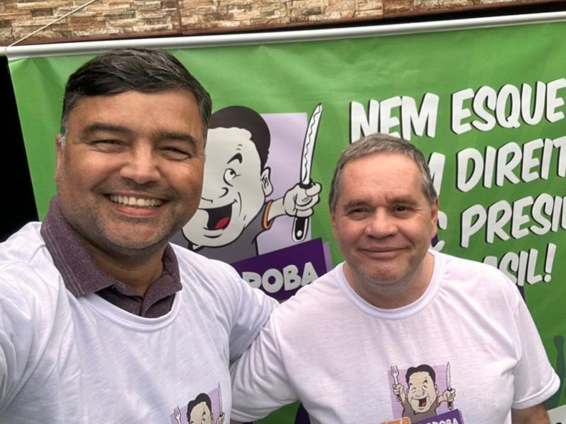 Coronel Jefferson Schmidt devotou apoio à candidatura do JC