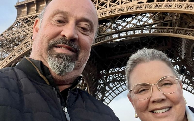 Os queridos Marcelo Garcia e Ana Pedroni curtindo alguns dias em Paris