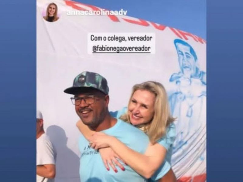 A tchurma garante que a minha ex-musa Anna Carolina (PSDB?) não impôs condições do tipo ele (Fábio Negão) ou eu para sua possível filiação ao Republicanos