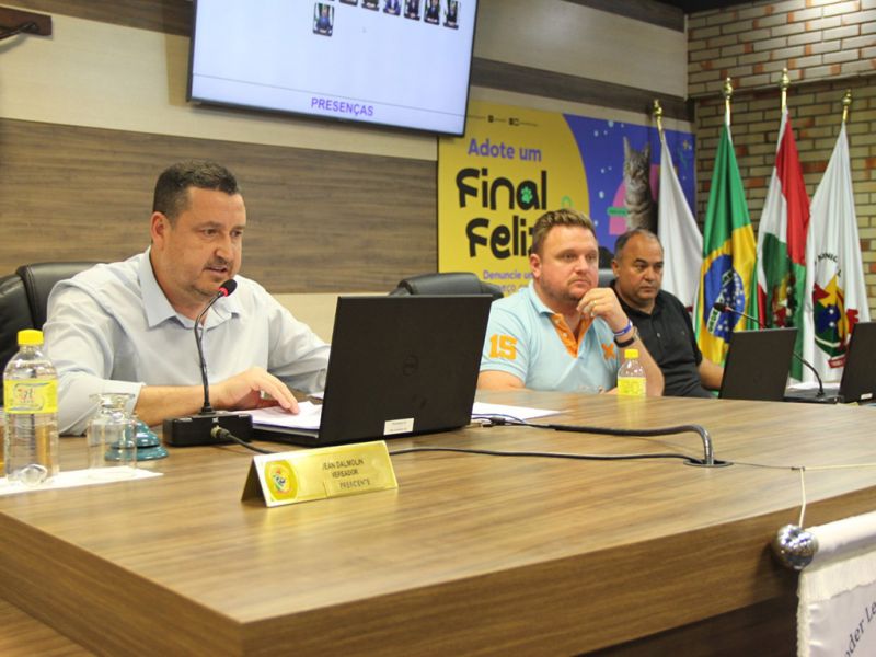 Vereadores de Brusque aprovam projeto da prefa criando a Escola de Trânsito (foto: Aline Bortoluzzi/CVB)