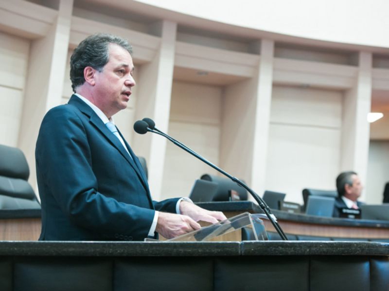 A baixa remuneração a produtores de arroz na safra em curso levou o deputado Rodrigo Minotto (PDT) a fazer apelos na tribuna da Leléia (foto: Jefferson Baldo/AgênciaAL)