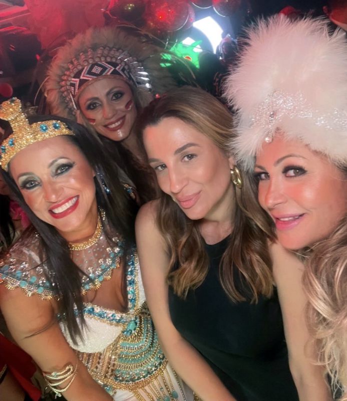  Lu e Eliane Guardini, Juliana Pavan e Gabi Garcia