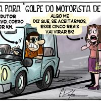 Alerta para “golpe do motorista de app”