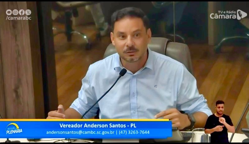 O vereador lampadinha, Anderson Santos (PL) de BC, cobrou o secretário de Estado de Saúde sobre demandas não resolvidas no Hospital Ruth Cardoso, agora estadualizado