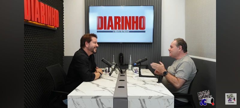 Deputado estadual Alex Brasil (PL) participou do Desembucha, JC. Assista no: youtube.com/@DesembuchaJC (foto: Musa dos olhos coloridos)