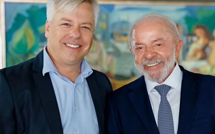 Deputado Fabiano da Luz falou com presidente Lula sobre o cenário político catarinense