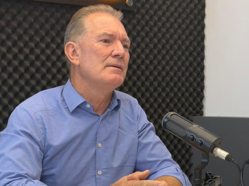 O ex-candidato a governador e pré-candidato a deputado estadual, Odair Tramontin (Novo), participou do Desembucha, JC. Assista: youtube.com/@DesembuchaJC (foto: Musa dos olhos coloridos)