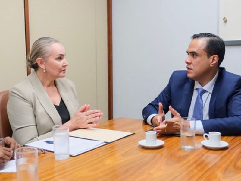 A deputada federal galega Daniela Reinehr (PL) recebeu visita do ministro do Turismo, Gustavo Feliciano, e tratou de pautas do setor